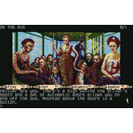 Die Bilder sieht man nur, wenn man das Menü nach unten zieht