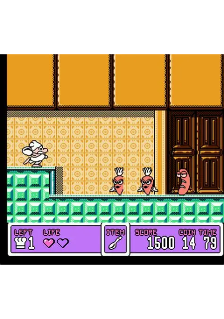 Auch ein Kochlöffel dient als Waffe