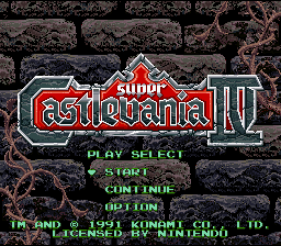 Titelbild für Super Castlevania IV