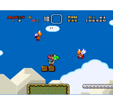 Die Spielwelt ist gewohnt bunt